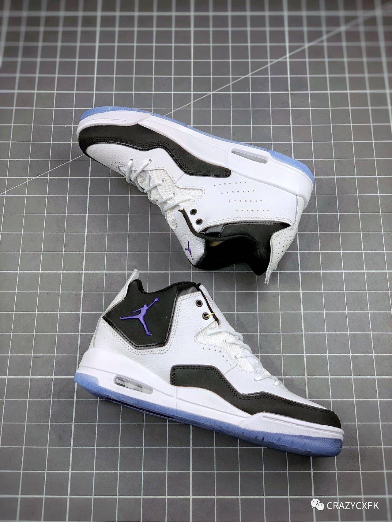 aj乔丹airjordancourtside23黑白熊猫篮球鞋