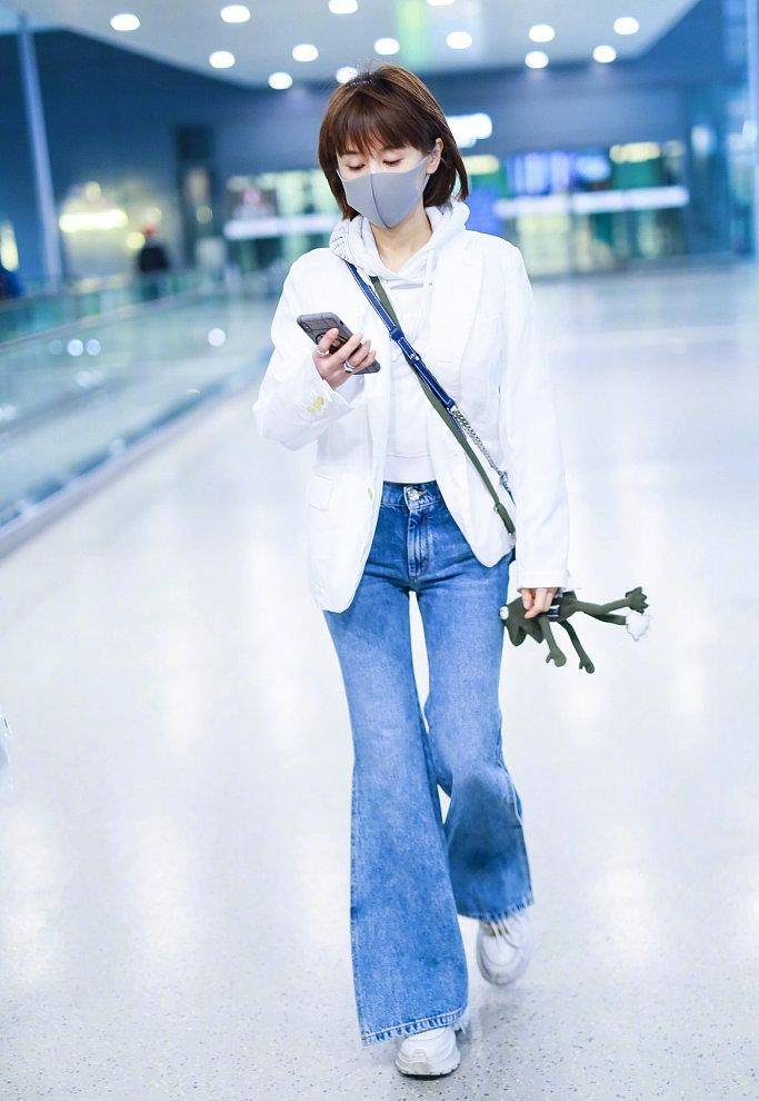 身材|160女生还不快学，王子文穿“沙漏裤”变腿精，真是要羡慕哭了
