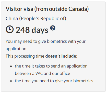 半岛体育加拿大签证进度更新：从中国递交旅游签申请再提速！(图2)
