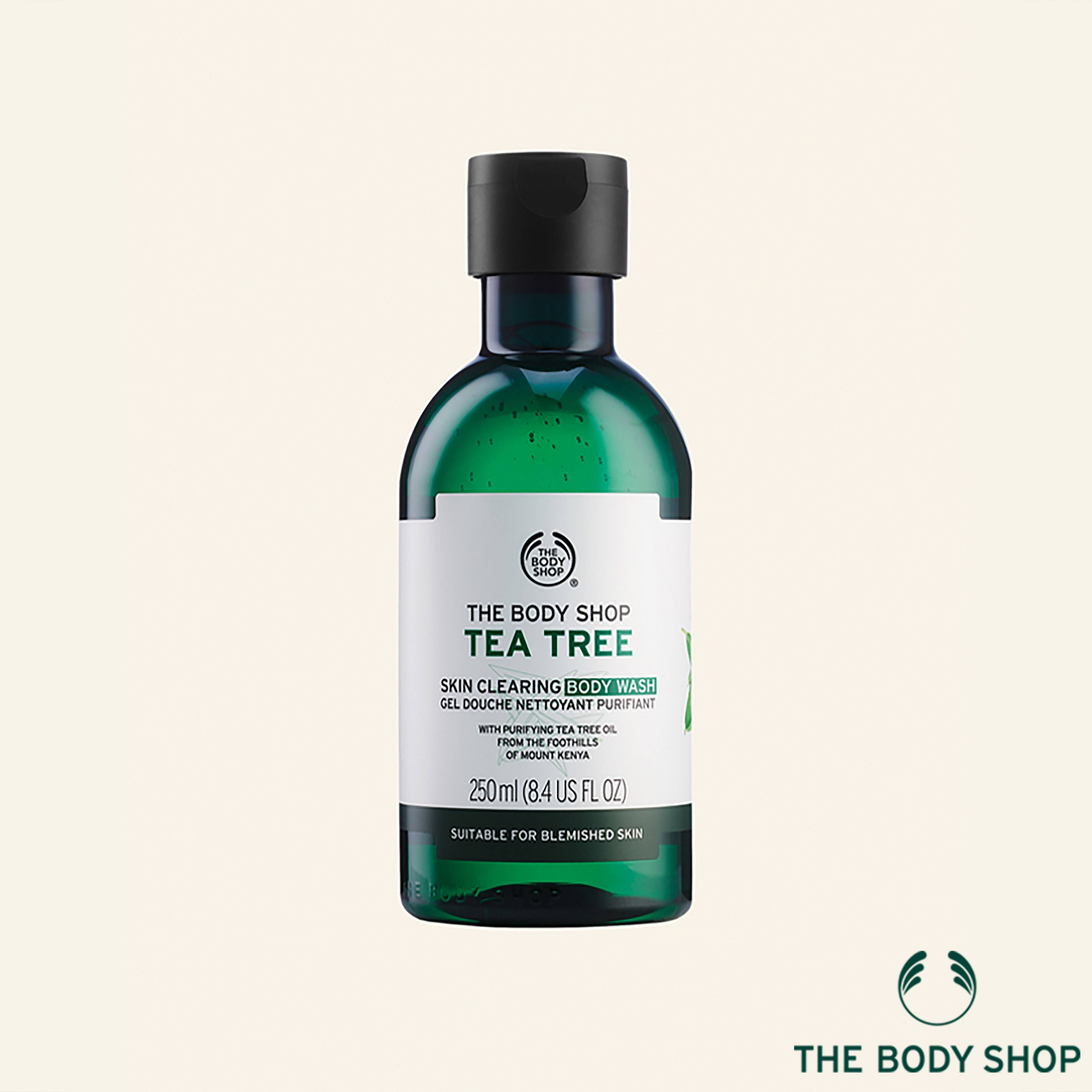 The|The Body Shop美体小铺茶树护肤系列，告别暗疮瑕疵