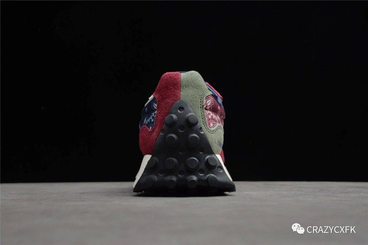 新百|New balance 327 新百伦 x Paisley 腰果花复古运动鞋