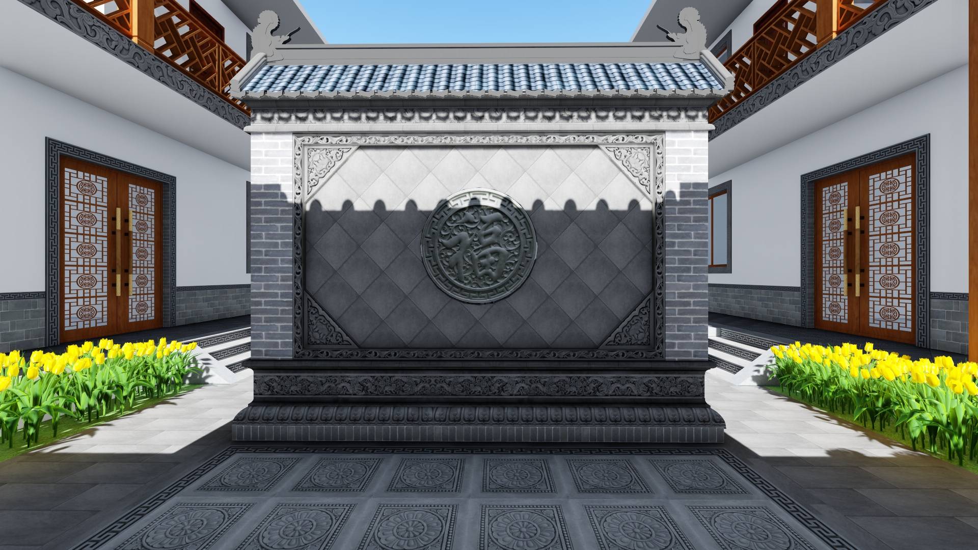 农村俗语"七月十五地门开,没事别在南墙转",啥意思?在理吗?_影壁