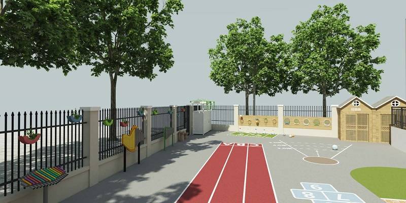 变化|幼儿园地面不知道怎么规划，这些效果图可以给你灵感