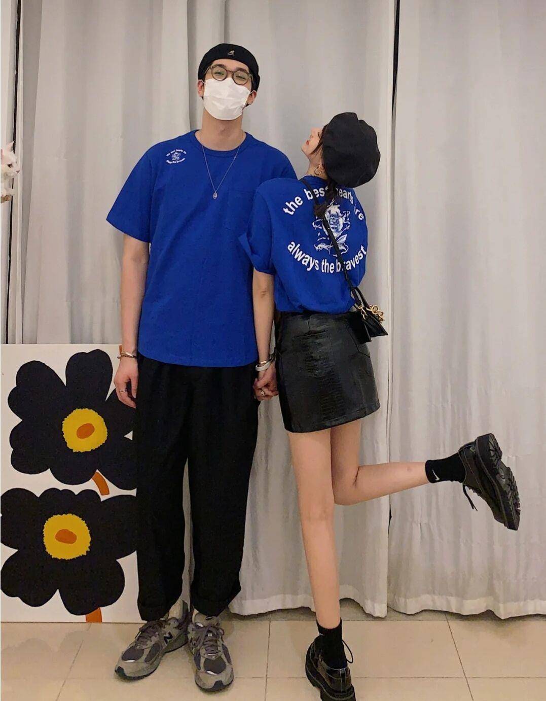 女生|情侣520约会高甜穿搭，酷girl也能变淑女，清新时尚满满的少年感