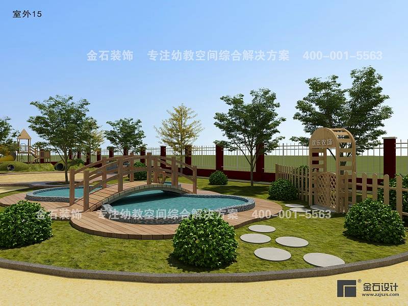 设计|亲近自然的幼儿园室外环境设计