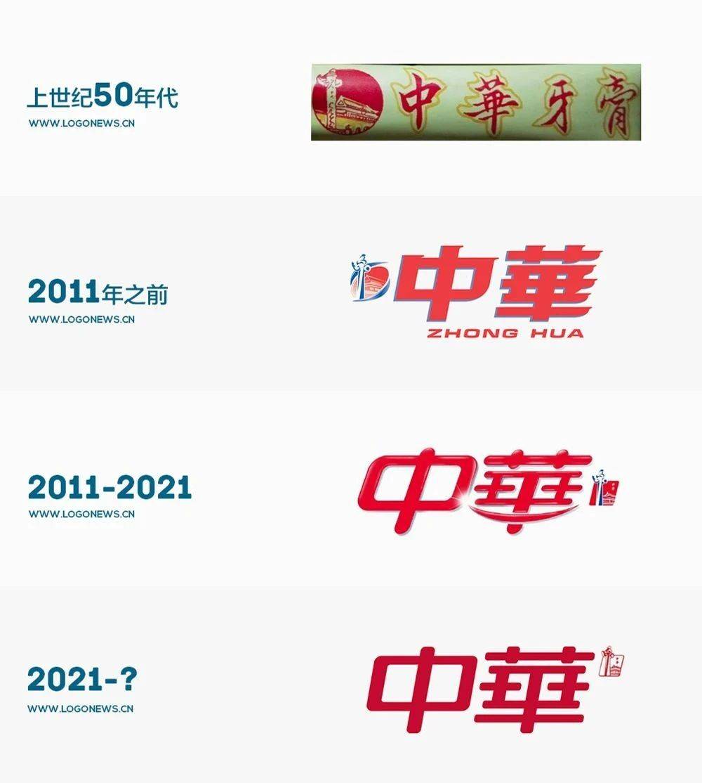 华表|中华牙膏不仅升级了logo换了口号，连包装也变了