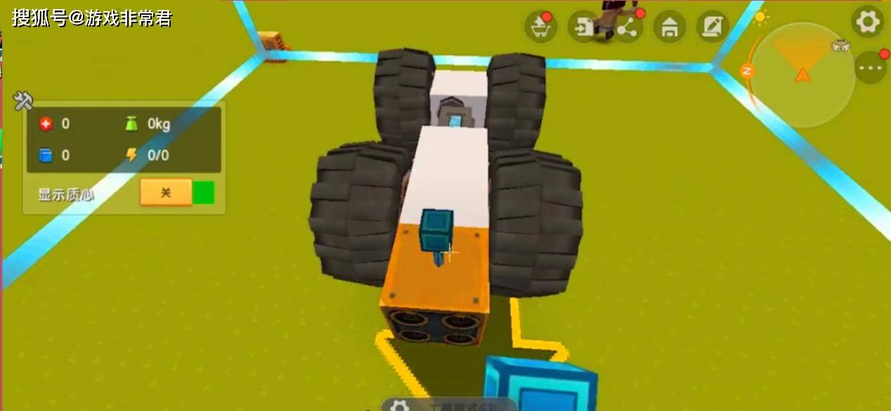 迷你世界简易版导弹车教程只需几个配件轻松做出实用战车