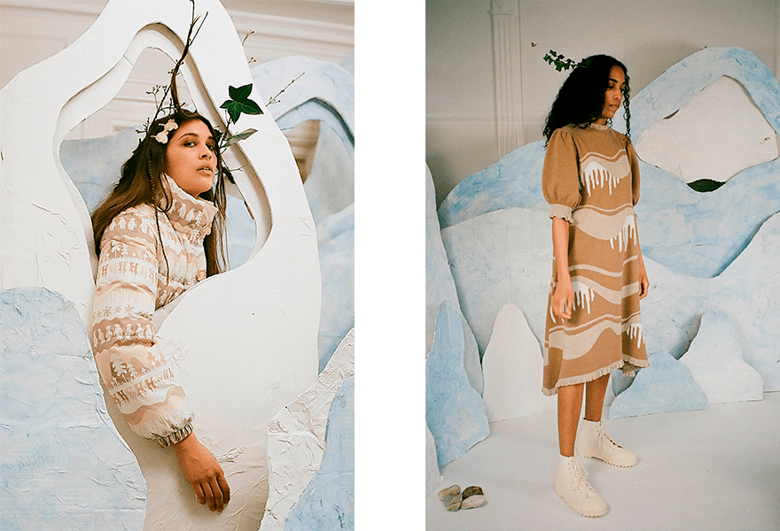 图案|Helmstedt 2021秋冬系列,冰雪的世界,需要的是温度,也是时尚