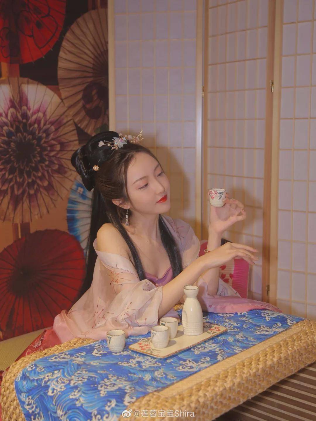 仙女|汉服小仙女：往日情怀酿作酒