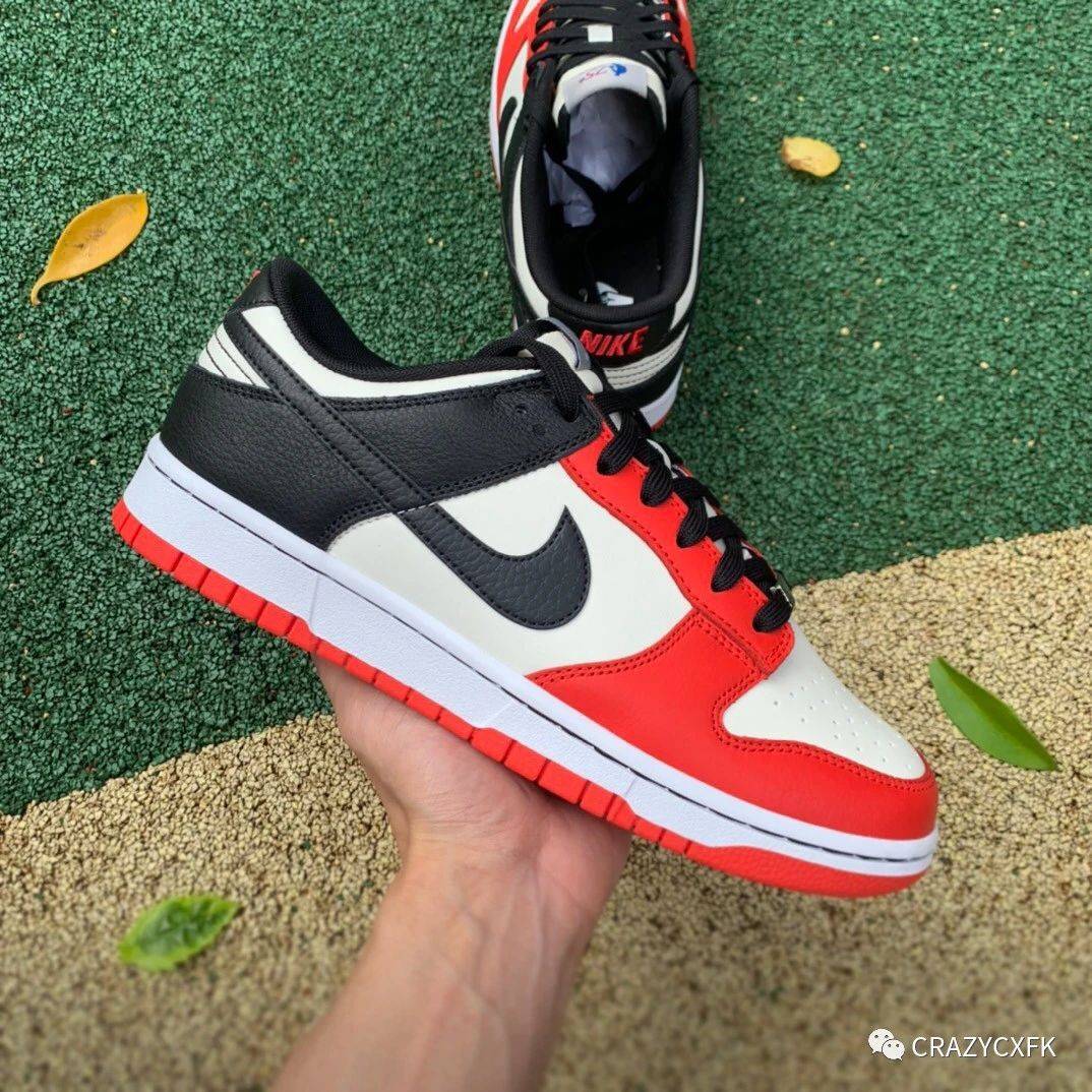 测评盘点|耐克联名 NBA 周年限定 Nike Dunk EMB 75th Anniversary 白黑红板鞋