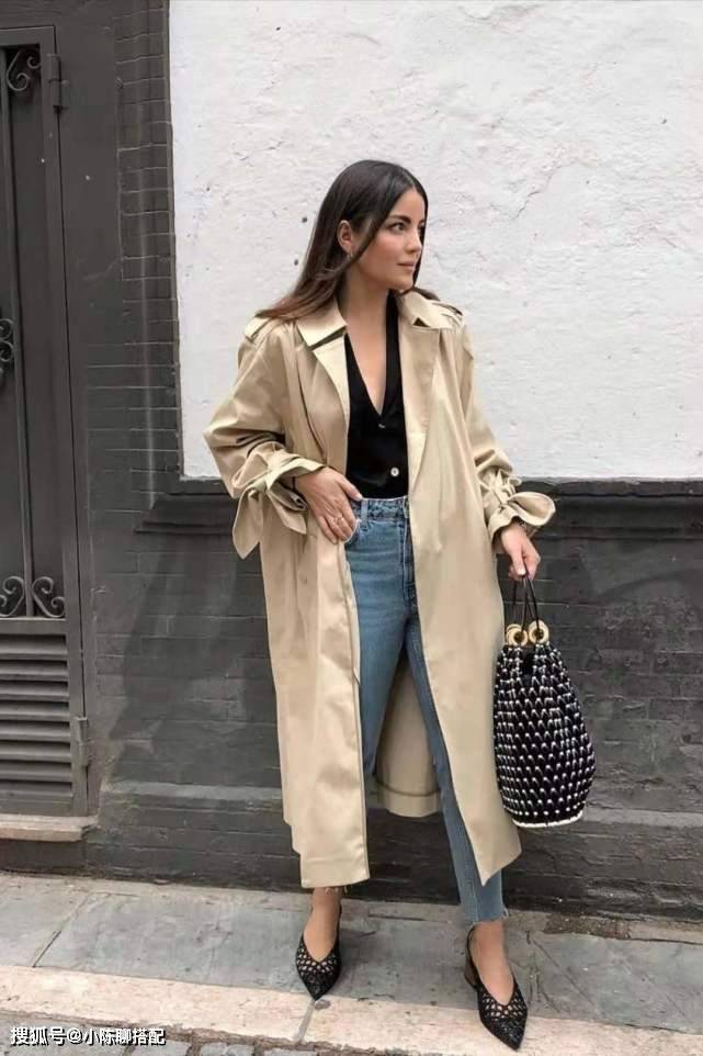 颜色|初秋到来,风衣安排上!2个穿搭重点3个搭配思路,时髦又高级