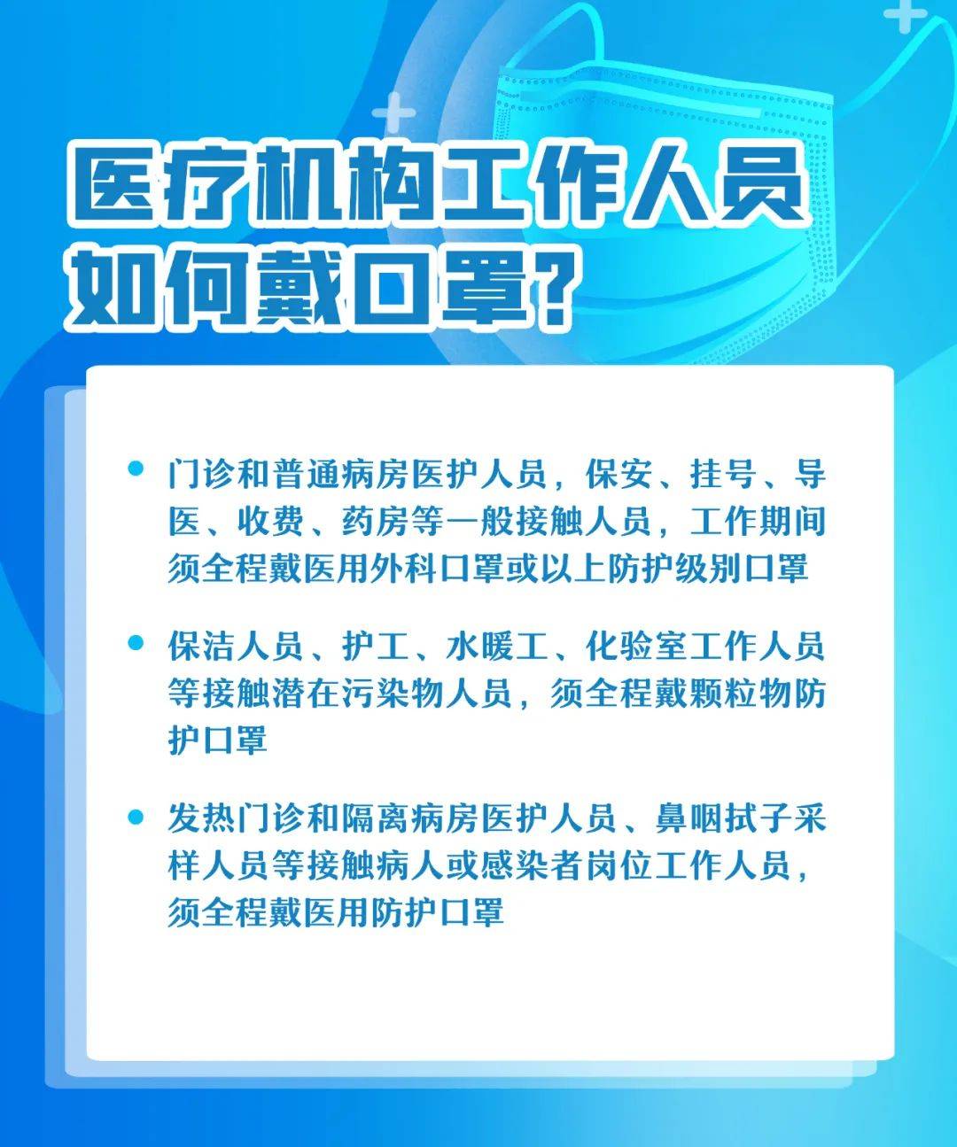 公众|提醒！戴口罩有新要求，看图了解