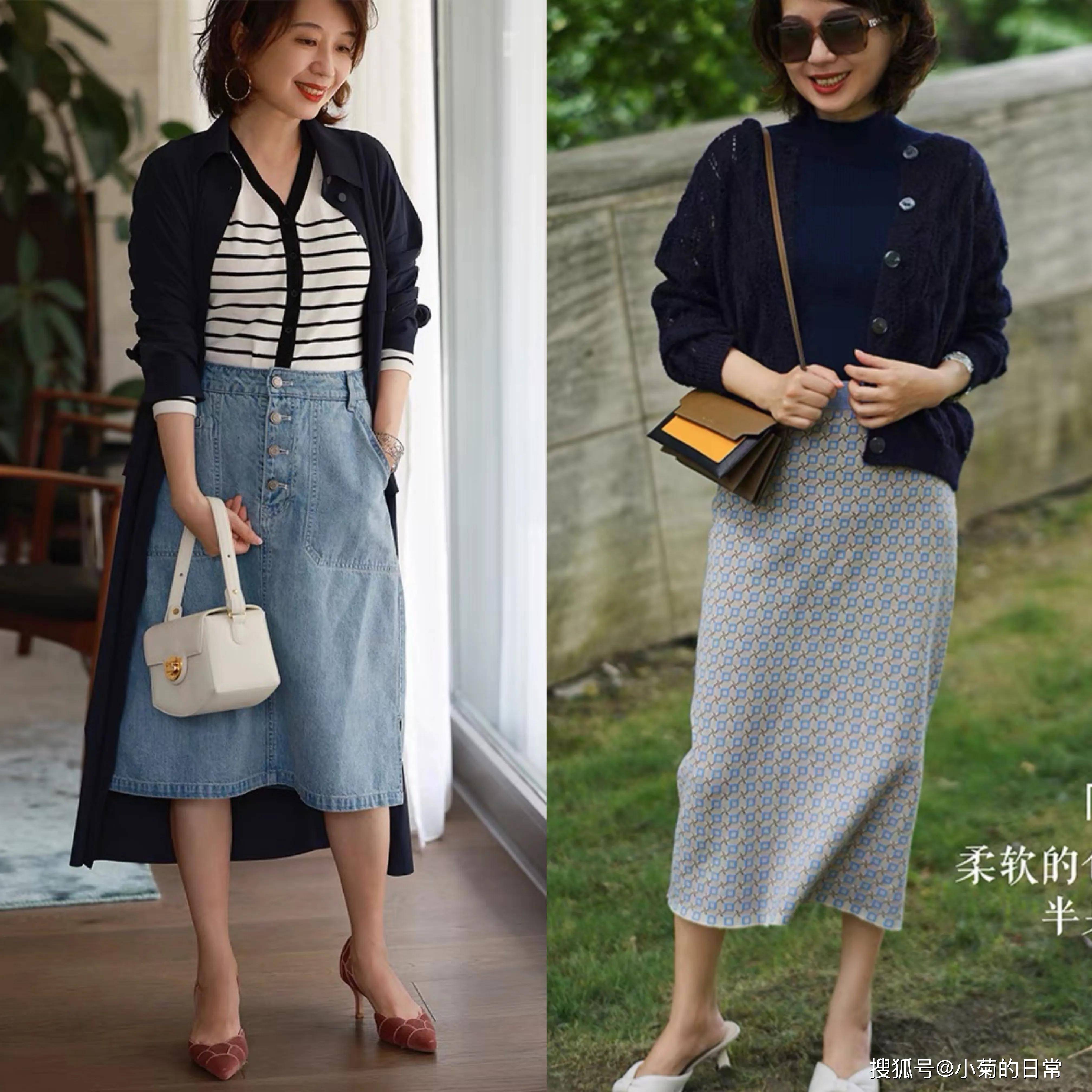 年龄段|70女人太会穿，入秋就穿这几套，气质优雅“不露腰”一样漂亮