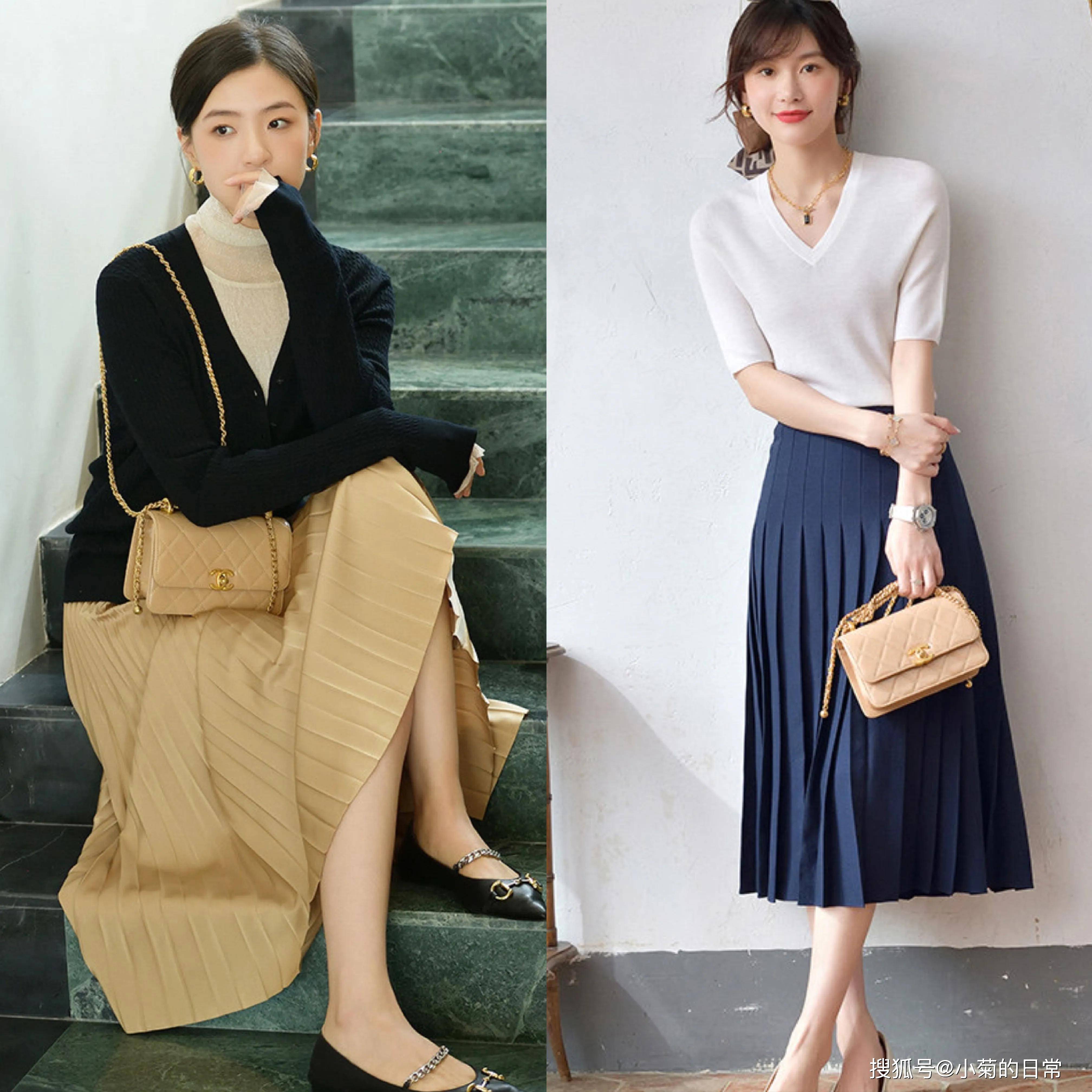 条纹|秋天的第一套装扮,就该这样子,美极了