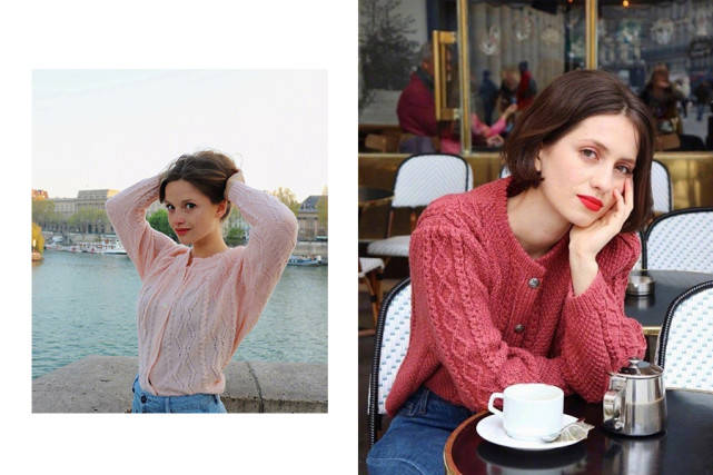 长度|初秋最美的look竟然是它！针织衫+半身裙优雅大方，女人味无可抵挡