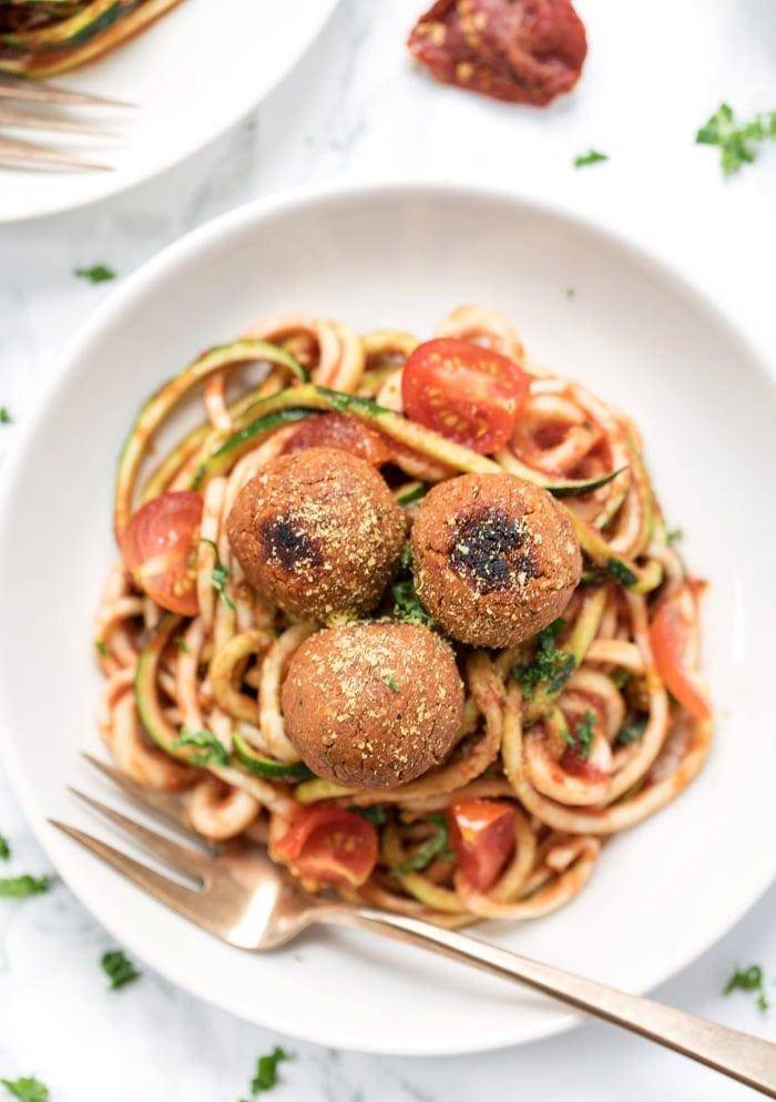 素食|完美的素食肉丸,外酥里柔