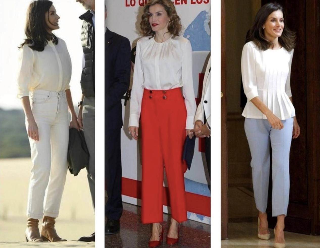 颜色|50岁穿衣高级比时髦更重要,学西班牙王后这样穿,优雅的不动声色