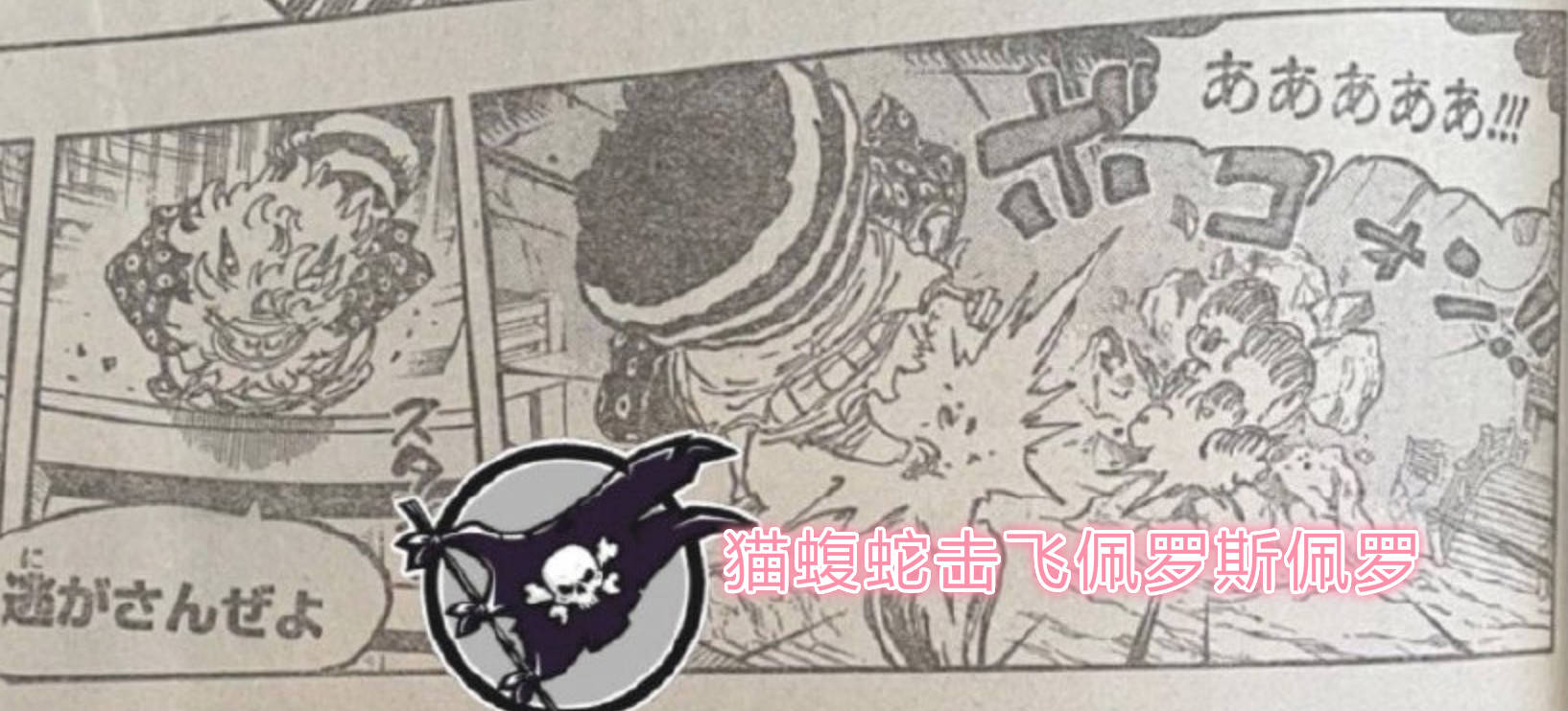 马尔科|海贼王1022话，猫蝮蛇将亲手杀死佩罗斯佩罗，给佩德罗报仇雪恨