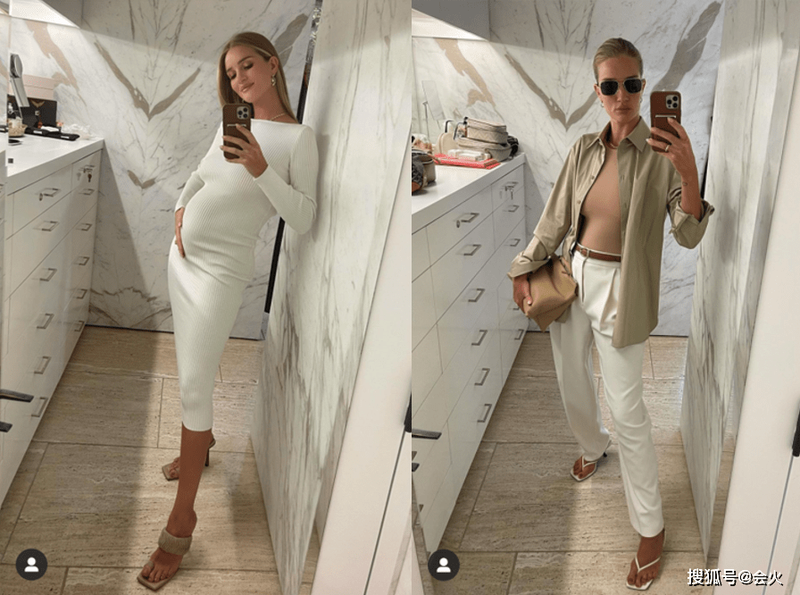 身材|斯坦森小二十岁娇妻晒孕照，脚踩恨天高捧大肚，穿紧身裙四肢纤细