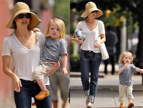 Russell|来看看这位好莱坞妈妈可盐可甜的带娃穿搭