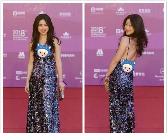姐妹|朱珠的美是骨子里的，一件靓丽的亮片长裙，穿得高级又时尚