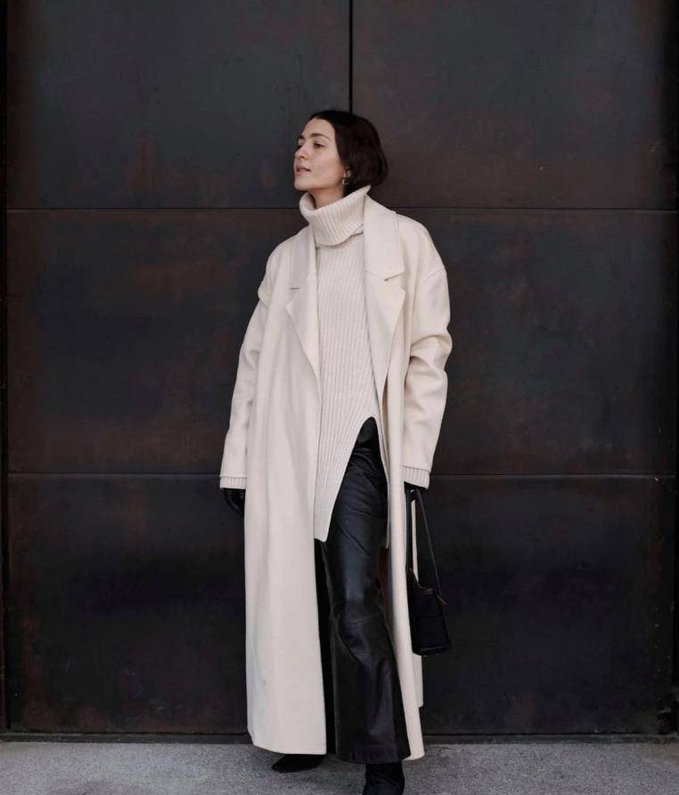 姐妹|冬季,大衣建议买这3个“经典色”,优雅显气质,穿三五年不过时