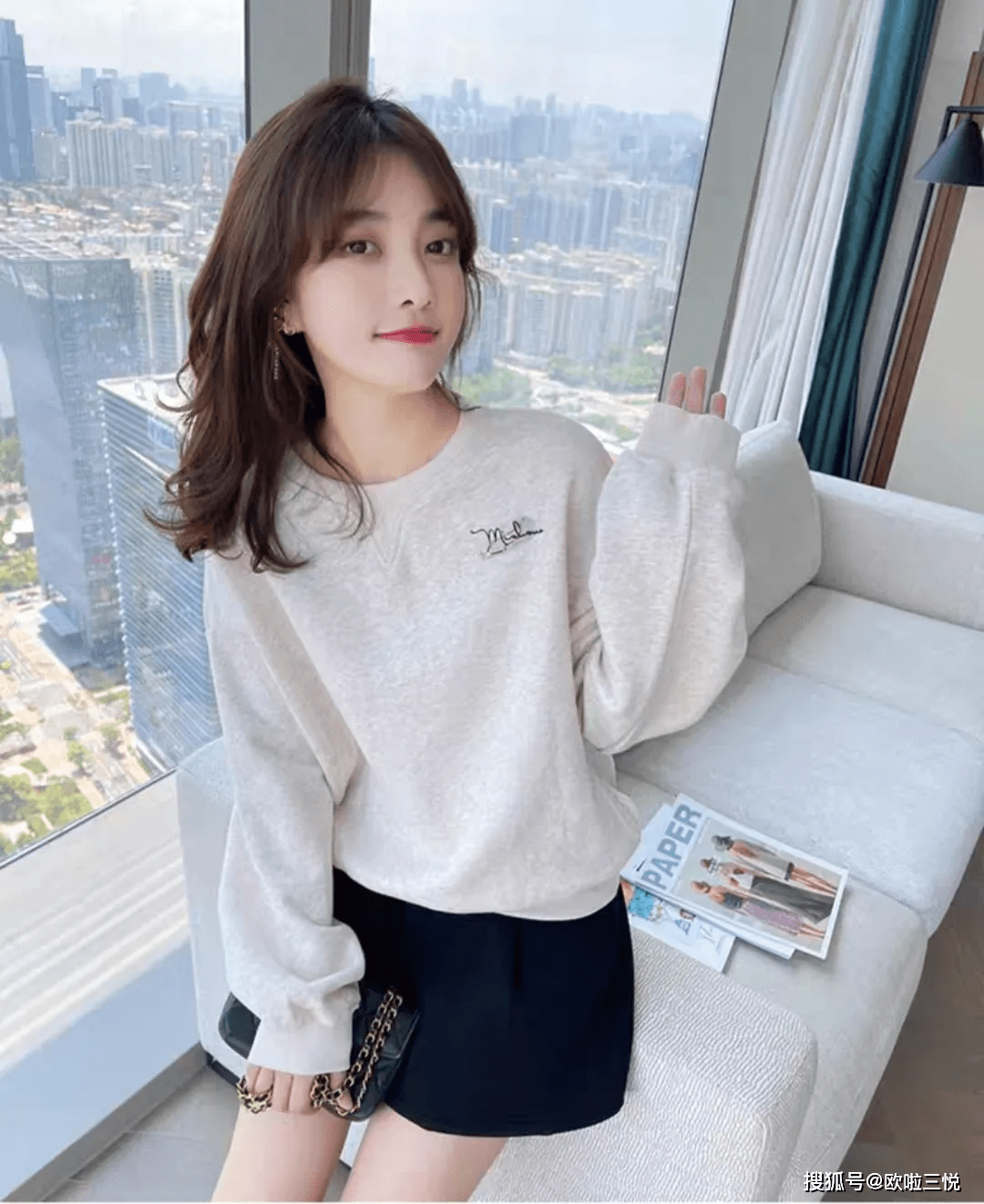 三七|穿衣搭配:秋天流行穿卫衣,遮肉显瘦还减龄