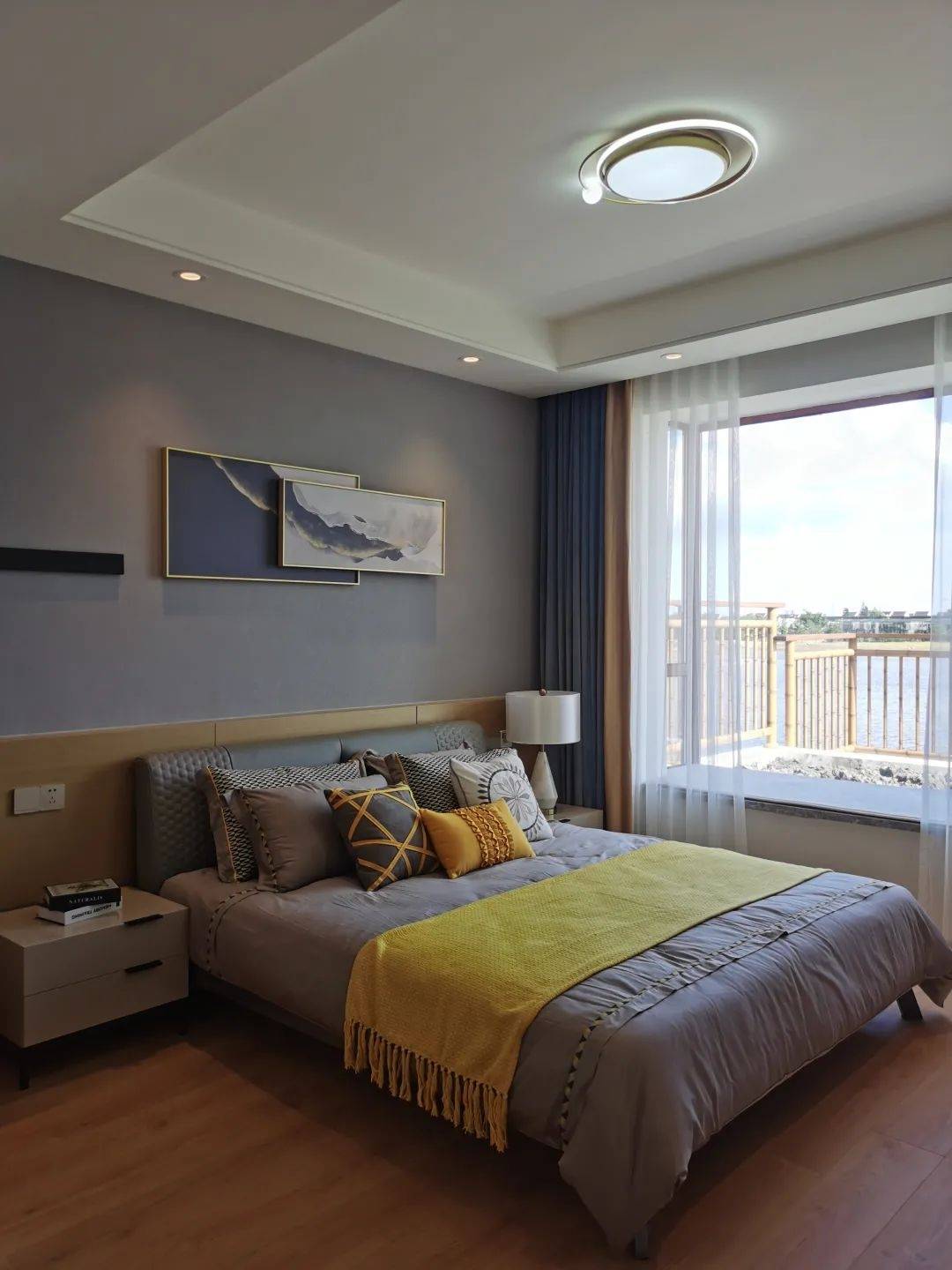 金山这一集中居住点样板房装修完成