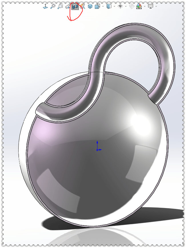 用solidworks画一个克莱因瓶子