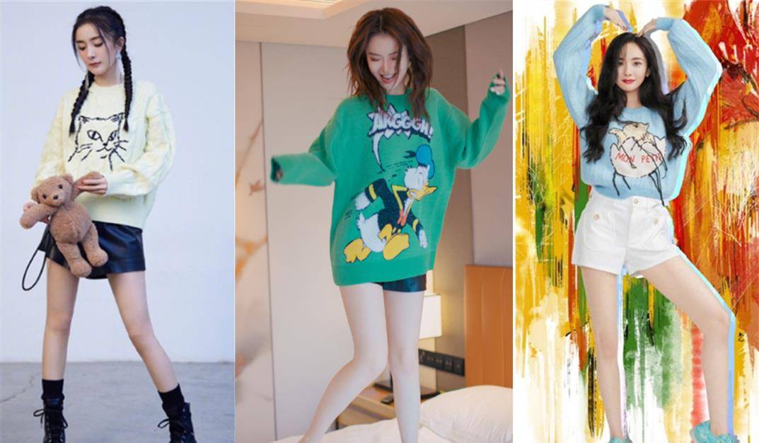 个性|央视五朵金花聚会,李梓萌穿V领毛衣大放异彩,红唇卷发抢尽风头