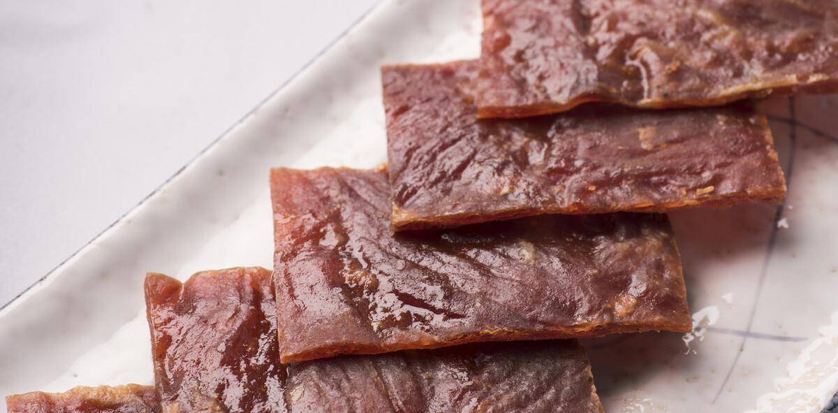 美食|追剧必备猪肉脯，没想到这么简单，不输外面买的！