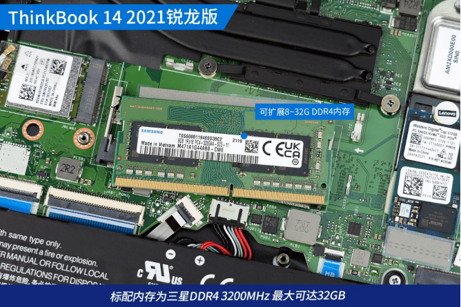 设计|多接口Zen3轻薄商用本 ThinkBook 14 2021锐龙版评测