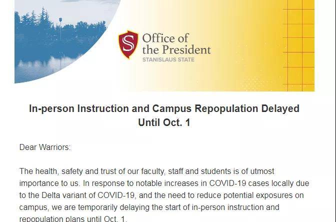 大学|美国大学再次宣布推迟线下课，“网课时代”又要来了……