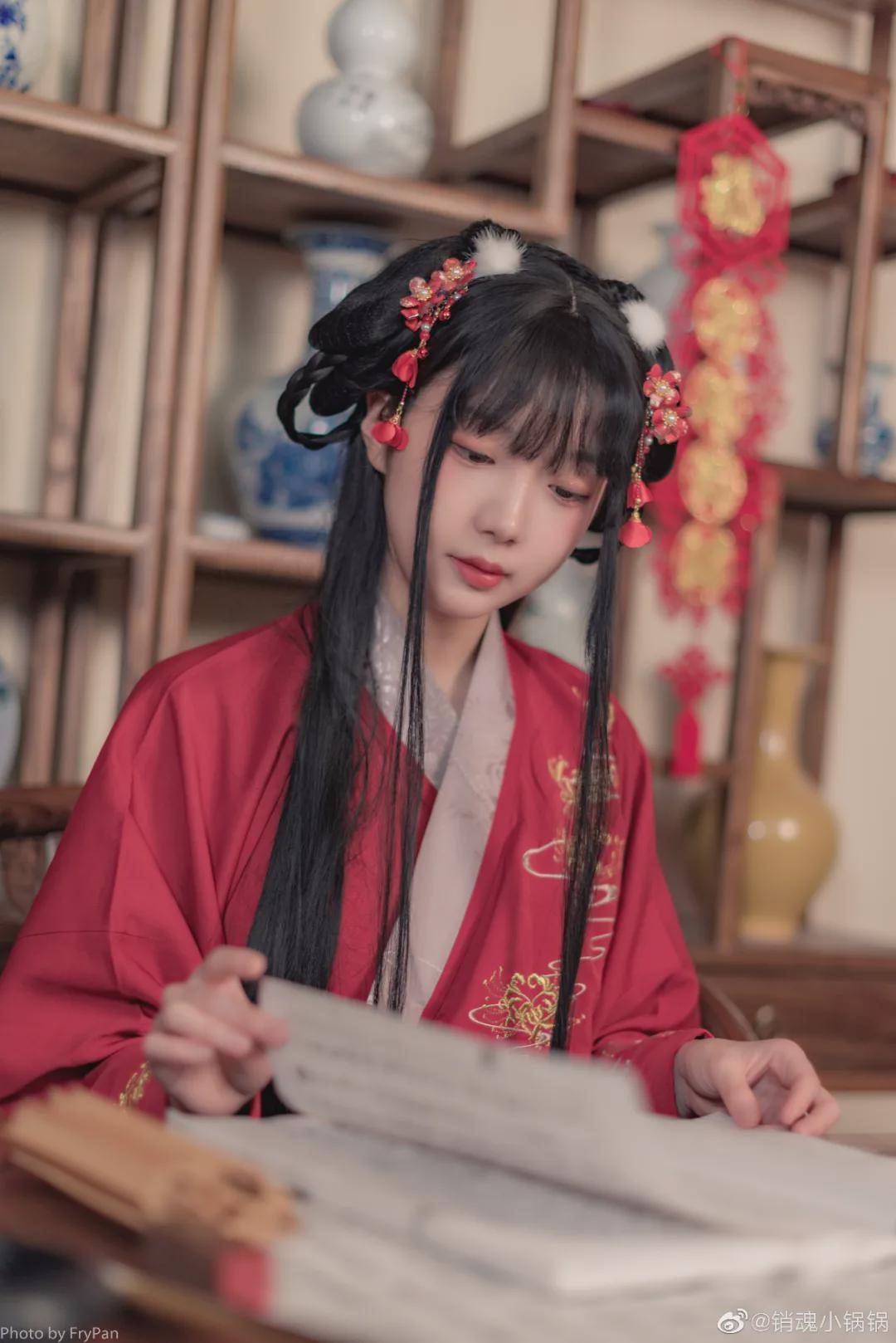 仙女|汉服小仙女:琴诗书画皆可行