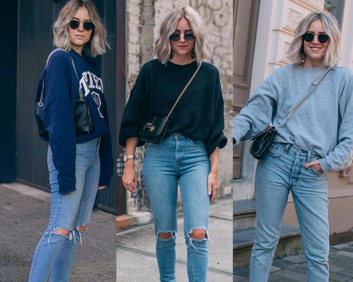 个性|牛仔裤怎么搭才更好看？建议搭配这几款“上衣”，时髦个性显身材