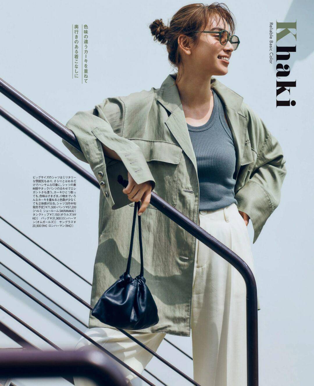 牛仔|适合中年女人的“初秋”色系搭配，温柔优雅又显白