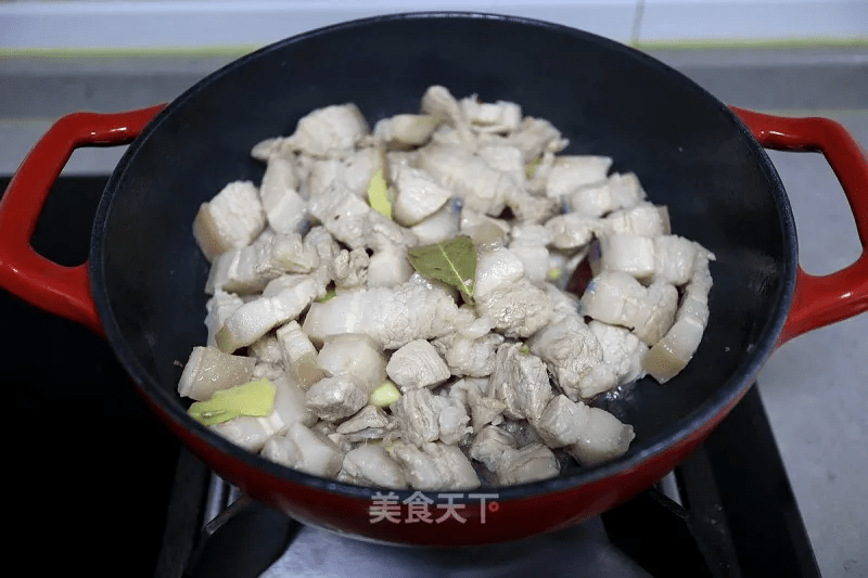 微火|五花肉炖干笋尖:浓香入味,简直不要太好吃!