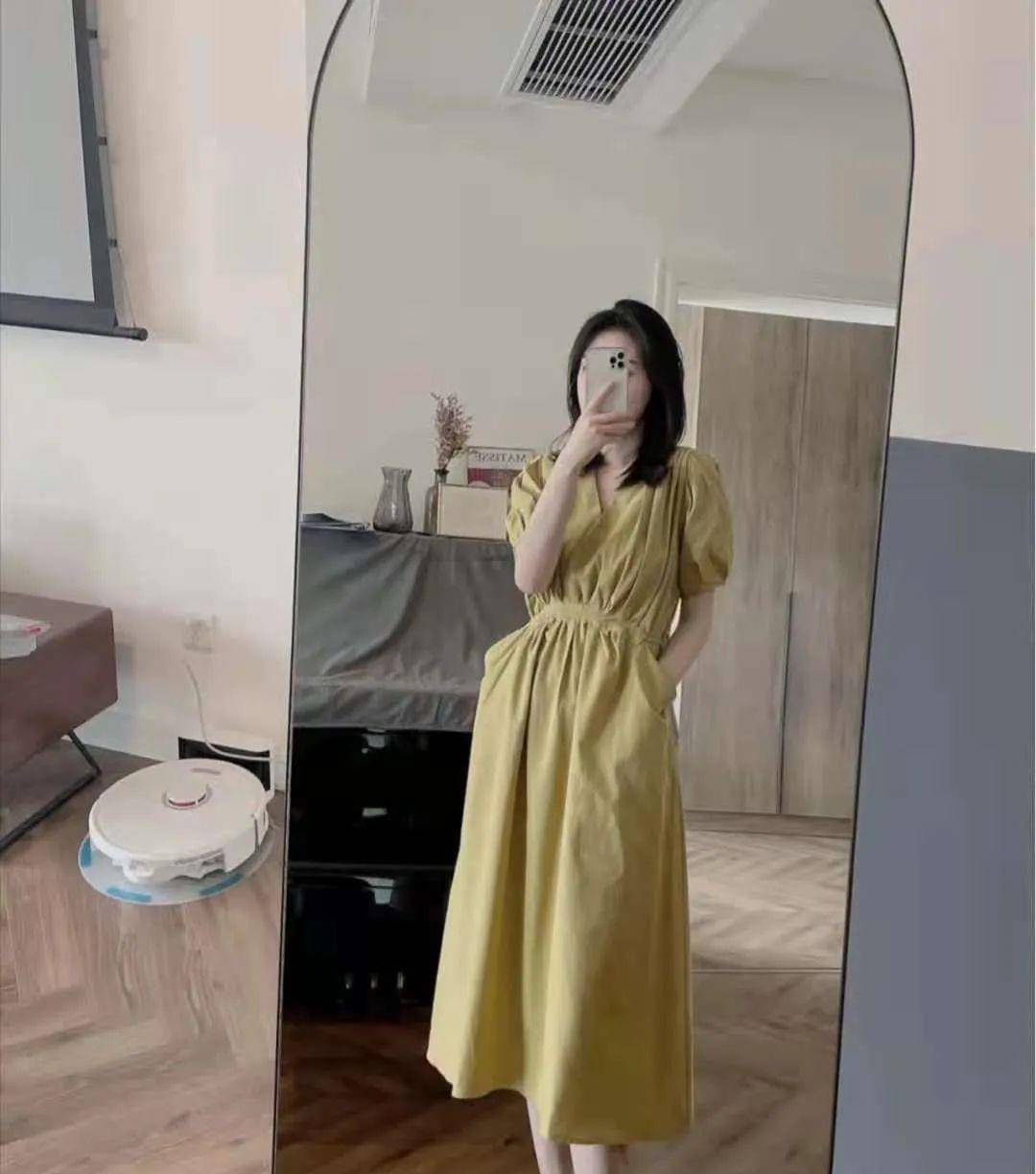 牛油果|牛油果绿连衣裙配什么鞋子好看