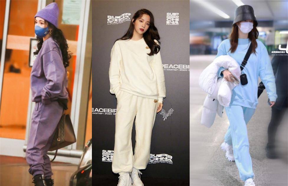 卫衣|高圆圆美上央视真拼，童装卫衣配短裙，室外真人挑战20秒冰水洗手