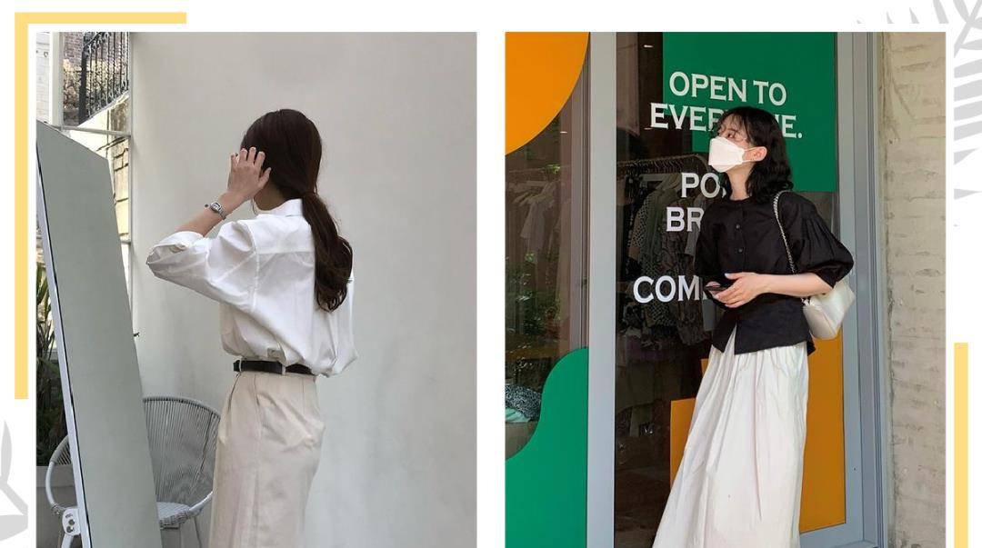 文文静|15条显瘦又百搭的夏日半裙！衣柜里绝对不能没有它们！