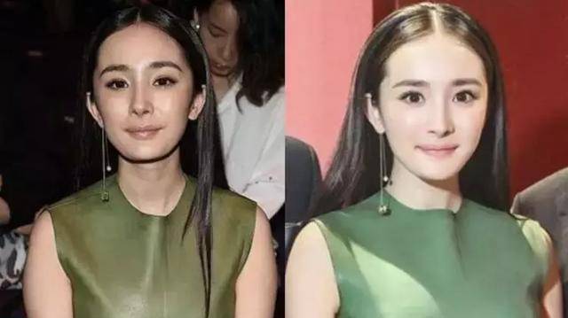 女神|女明星P图前面对比图曝光，没有了滤镜，baby杨幂变化也很大