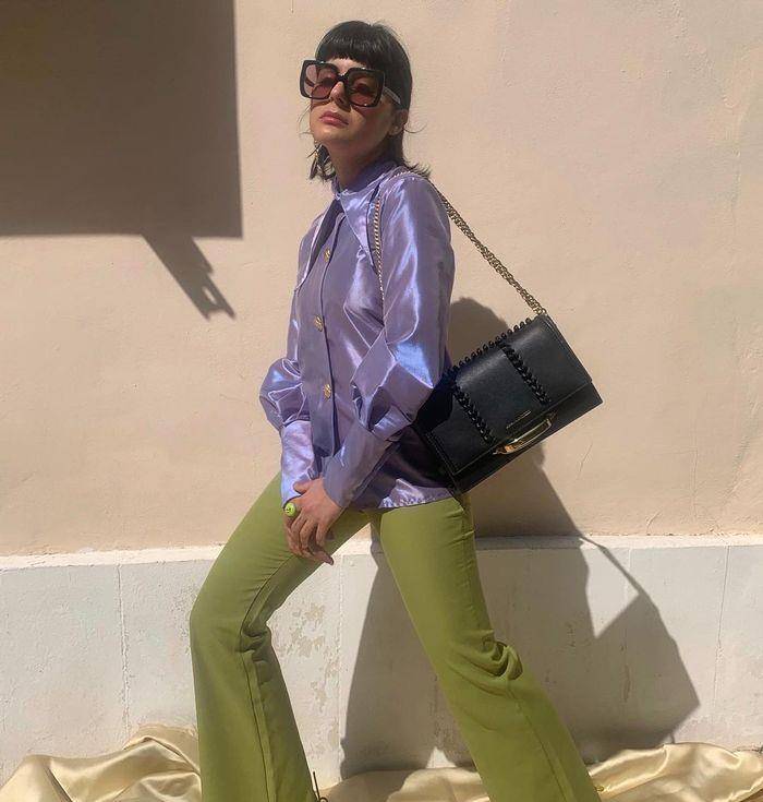 颜色|彩色衬衫别乱穿,这样搭高级显瘦又洋气,闺蜜见到都夸太美了!