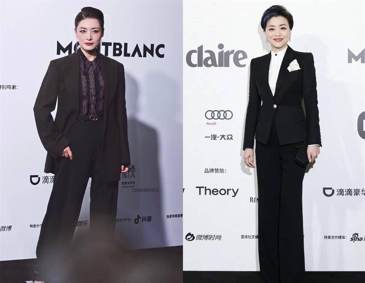 马尾|53岁主持人周涛久违上班，穿落花裙扎森系马尾，打扮时髦似女明星