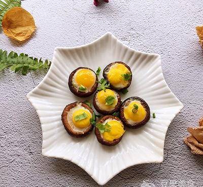 葱花|香菇烤鹌鹑蛋的做法