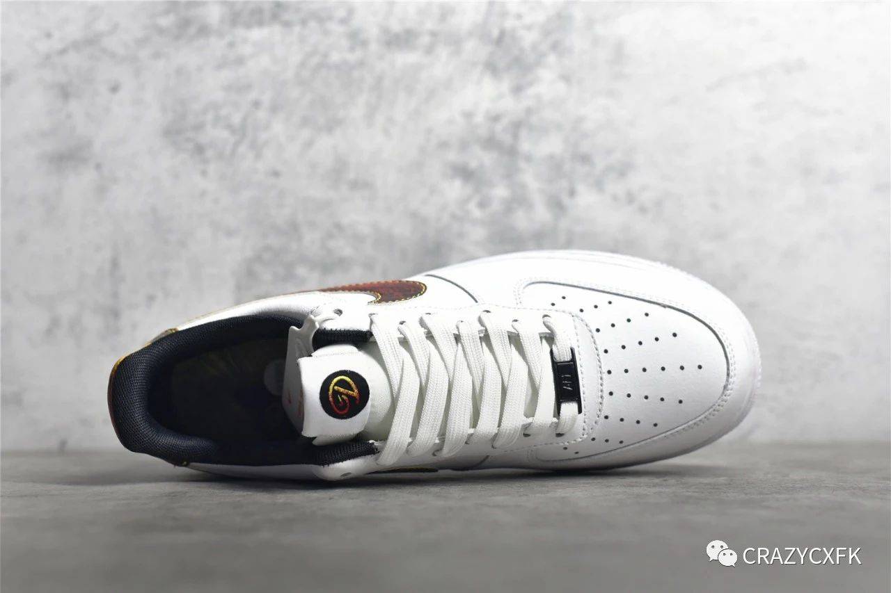 Nike|耐克德鲁联赛 Nike Air Force 1 Low Drew League 空军一号白橙运动鞋