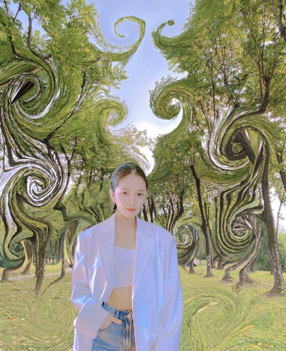 老公|王灿气质真好，穿老公杜淳的大码衬衫，看着优雅知性，魅力十足