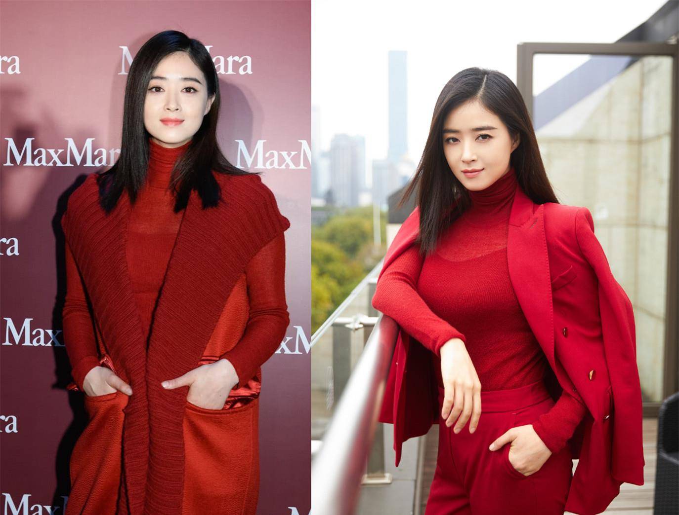 整体|被身材耽误的仙女？没想到，蒋欣和刘诗诗可以共用一个穿搭思路