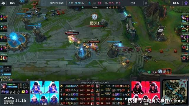 先锋|我命由我不由天！EDG 3-1击败LNG，RNG躺进世界赛的希望，破灭了