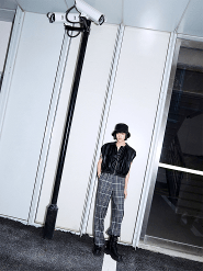 廓形|大幂幂穿搭课堂 PU单品的完美出街教程