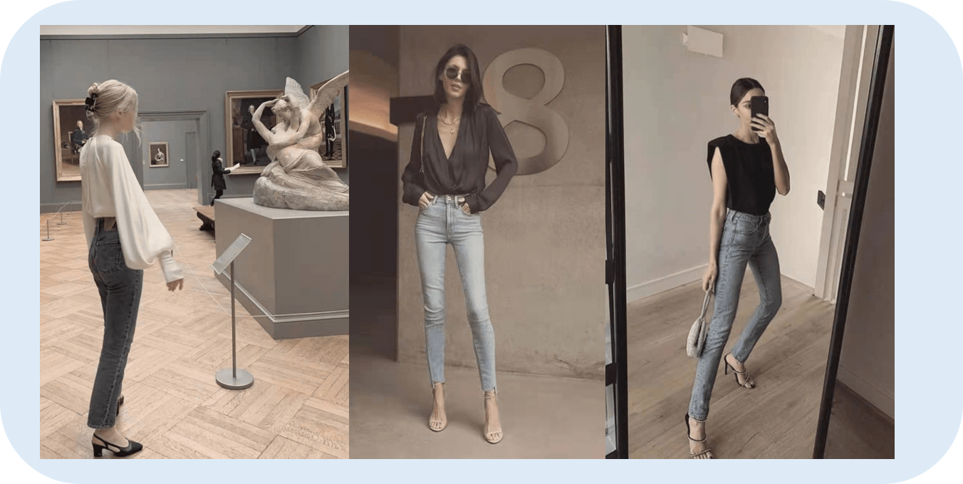 下半身|20套法式高级感穿搭！初秋大气又时髦，哪款属于你的“菜”